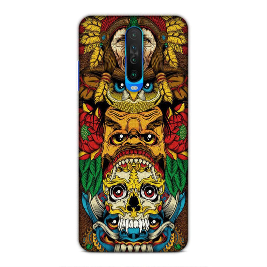 skull ancient art Redmi K30 Phone Case Cover