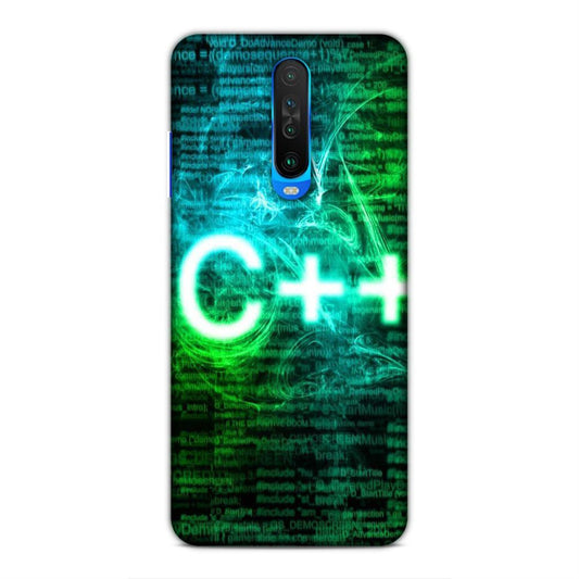 C++ Language Redmi K30 Phone Back Case