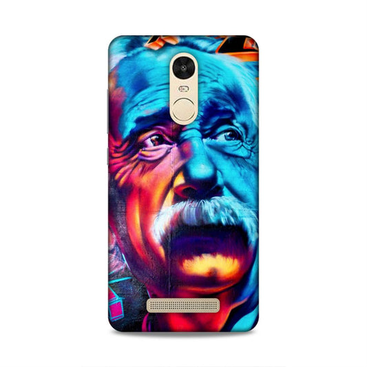 Albert Einsttein Fanart Xiaomi Redmi Note 3 Phone Cover Case