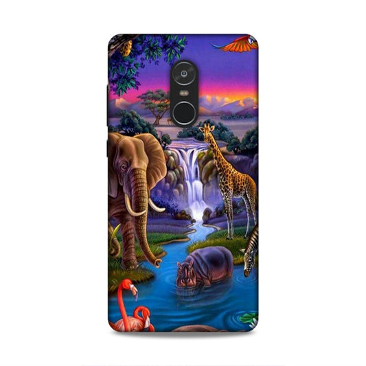 Jungle Art Xiaomi Redmi Note 4 Mobile Cover