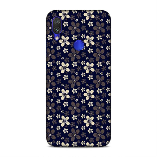 Small Flower Art Xiaomi Redmi Note 7 Phone Back Cover