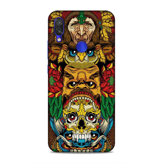 skull ancient art Xiaomi Redmi Note 7 Phone Case Cover