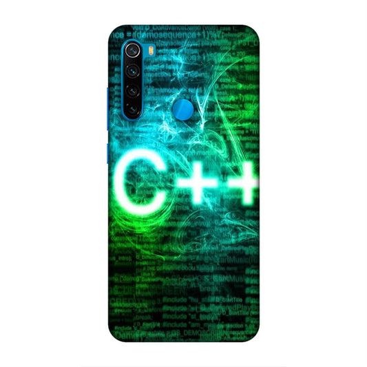 C++ Language Xiaomi Redmi Note 8 Phone Back Case