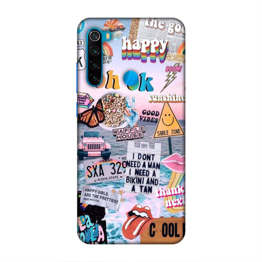 Oh Ok Happy Xiaomi Redmi Note 8 Phone Case Cover