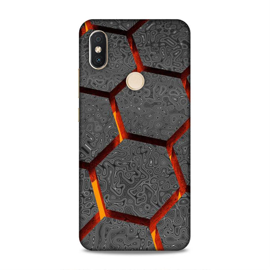 Hexagon Pattern Redmi S2 Phone Case Cover
