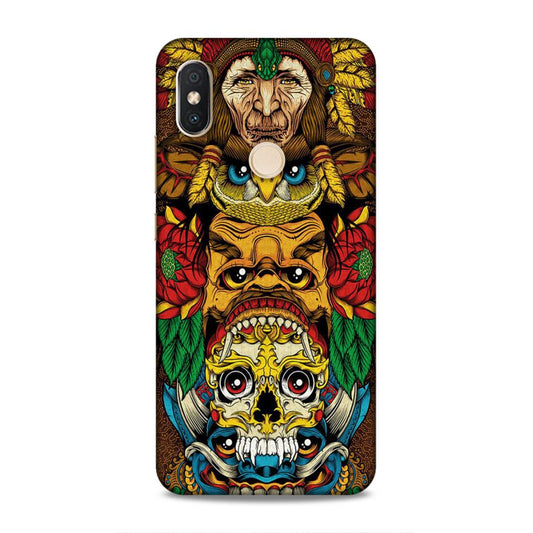 skull ancient art Redmi S2 Phone Case Cover