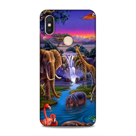 Jungle Art Redmi S2 Mobile Cover