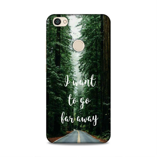 I Want To Go Far Away Redmi Y1 Phone Cover