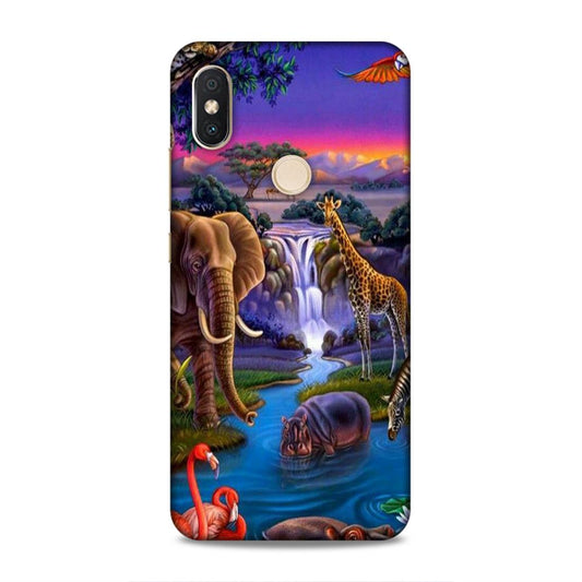 Jungle Art Redmi Y2 Mobile Cover