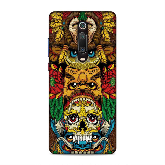 skull ancient art Redmi K20 Phone Case Cover