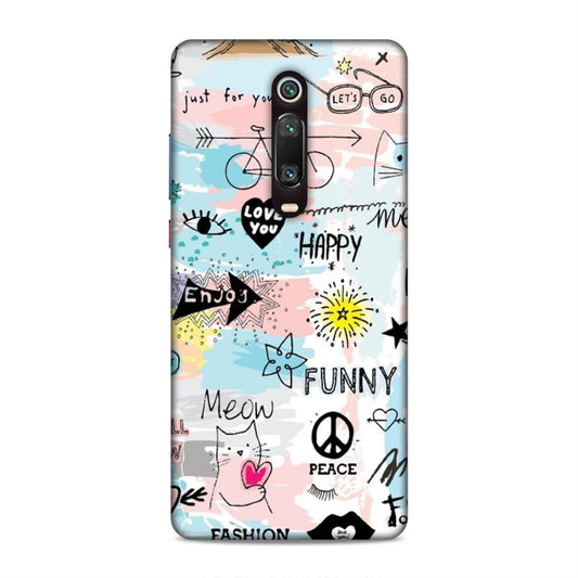 Cute Funky Happy Redmi K20 Mobile Cover Case