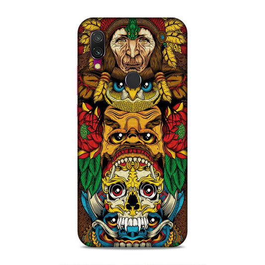 skull ancient art Redmi Y3 Phone Case Cover