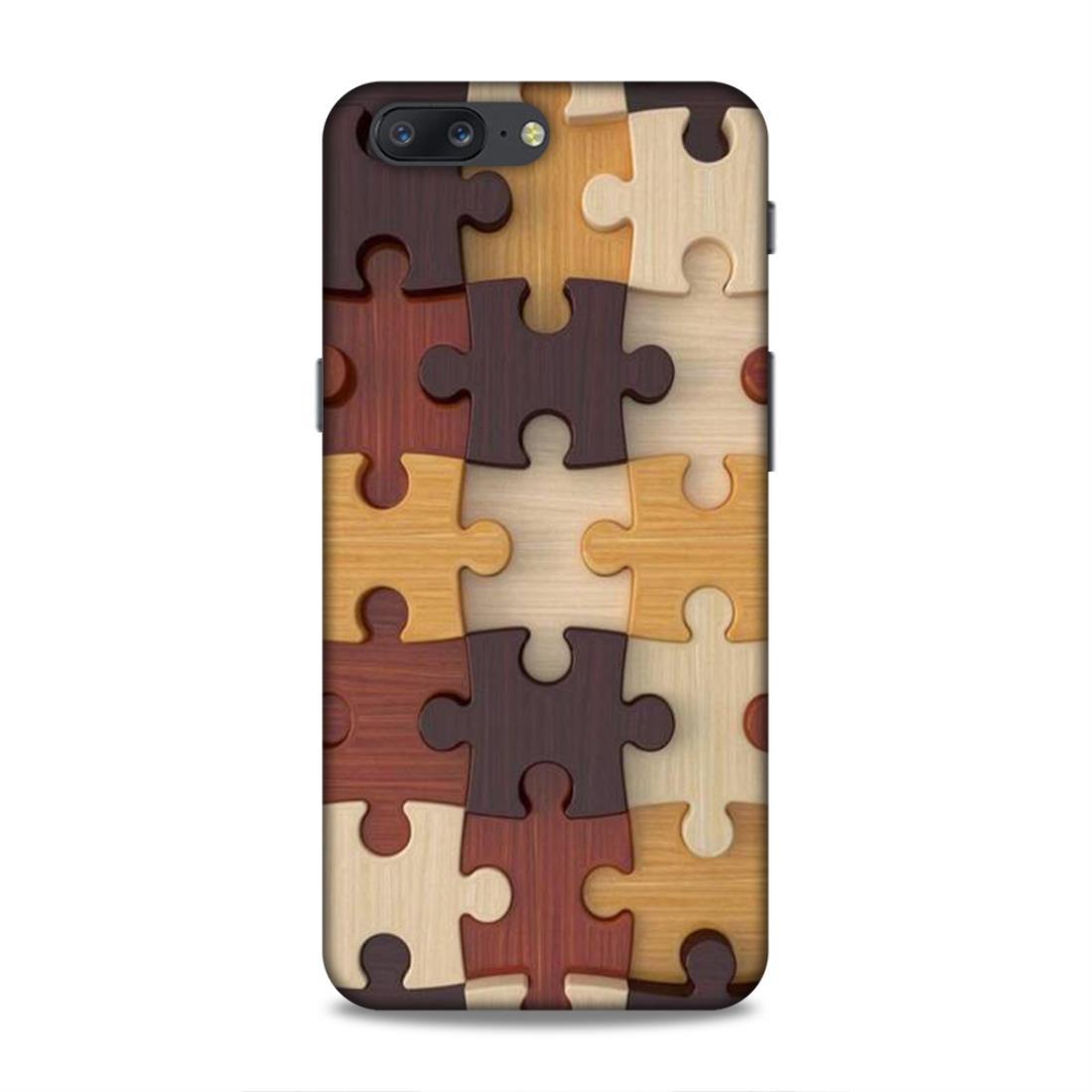 Jigsaw Puzzle OnePlus 5 Phone Back Cover