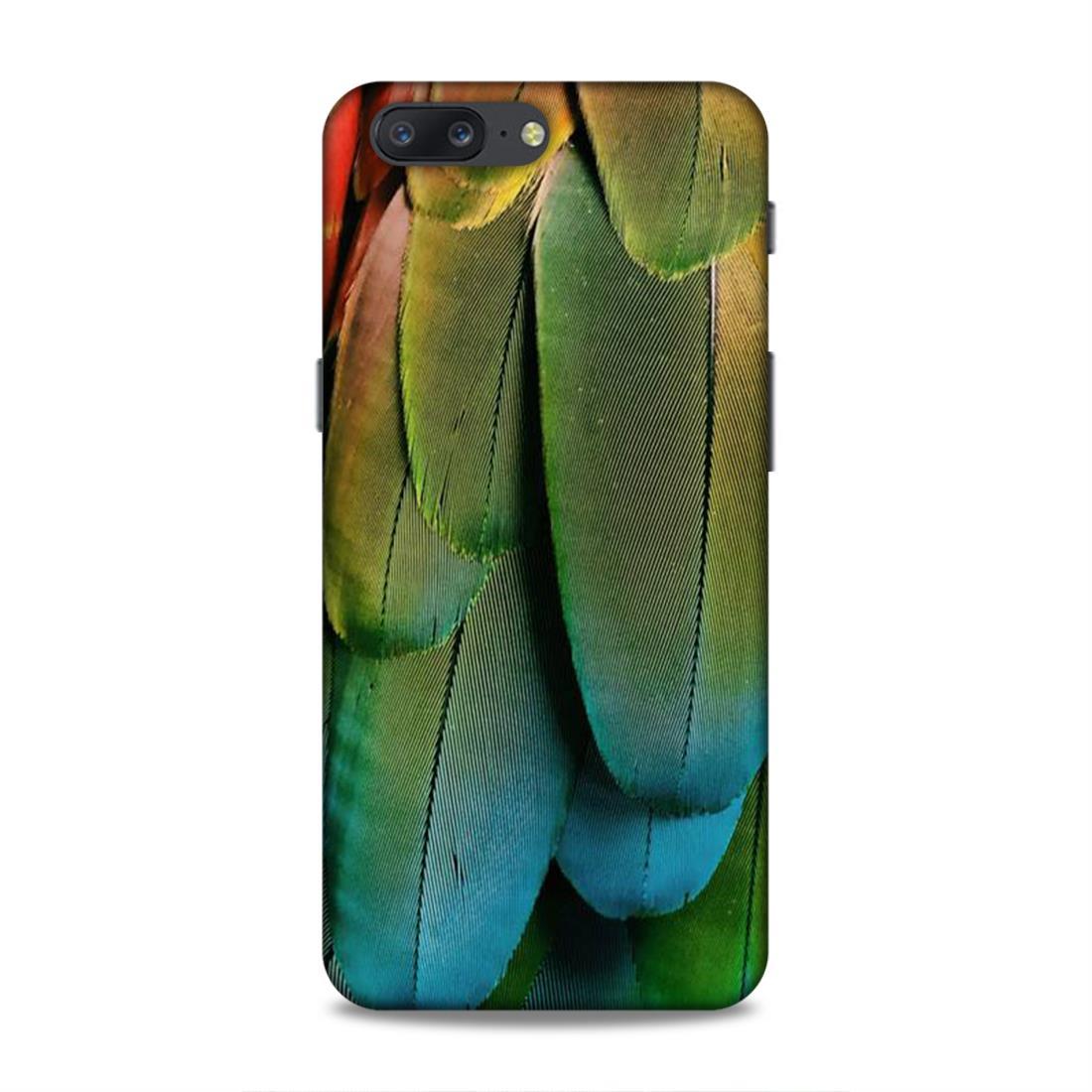 Green Leaves OnePlus 5 Mobile Cover Case