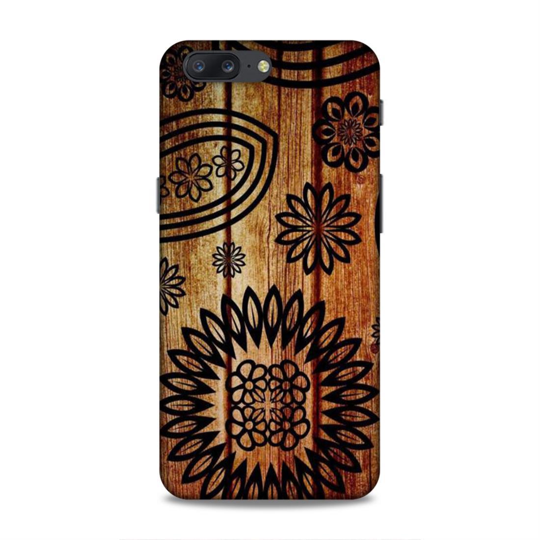 Wooden Look Pattern OnePlus 5 Mobile Case Cover