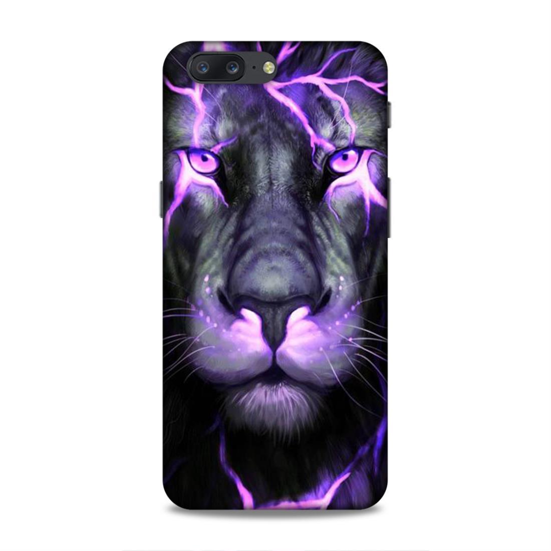 Lion Pattern OnePlus 5 Phone Cover Case