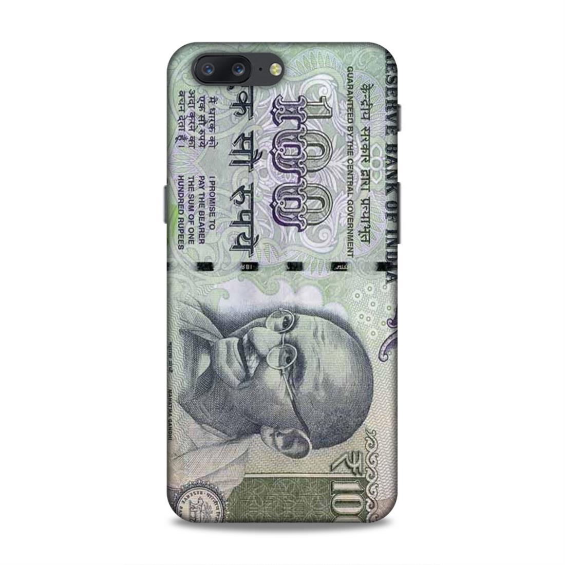 Rs 100 Currency Note OnePlus 5 Phone Cover Case