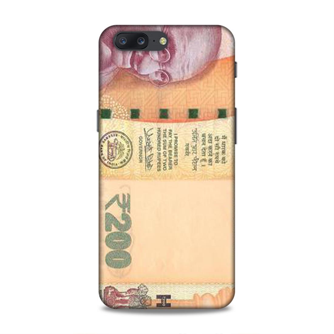 Rs 200 Currency Note OnePlus 5 Phone Case Cover