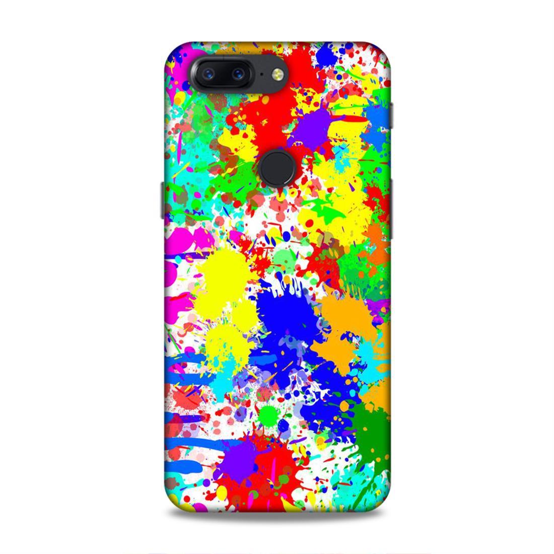 MultColour Canvas OnePlus 5T Mobile Back Case