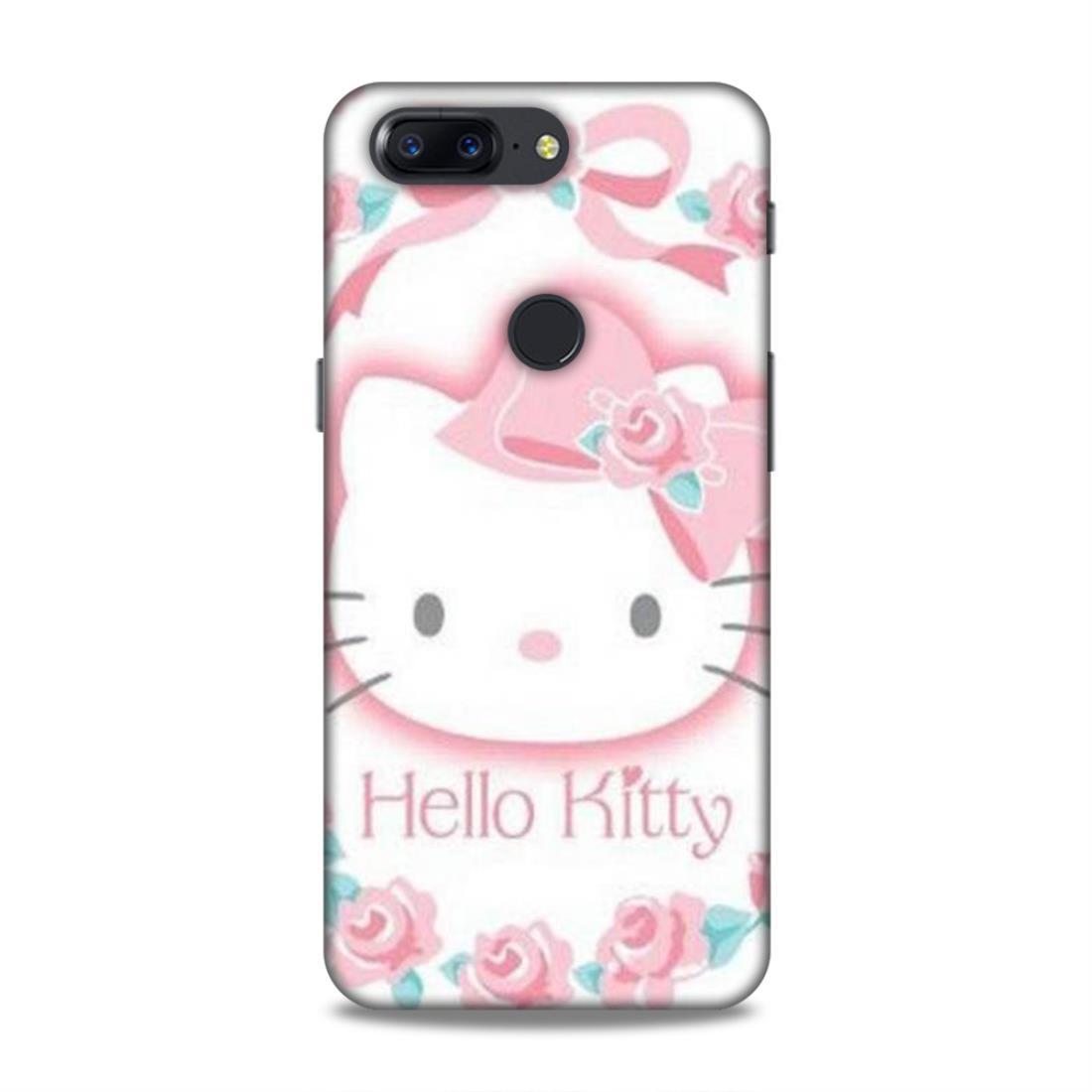 Hellow Kitty Pink OnePlus 5T Phone Cover Case