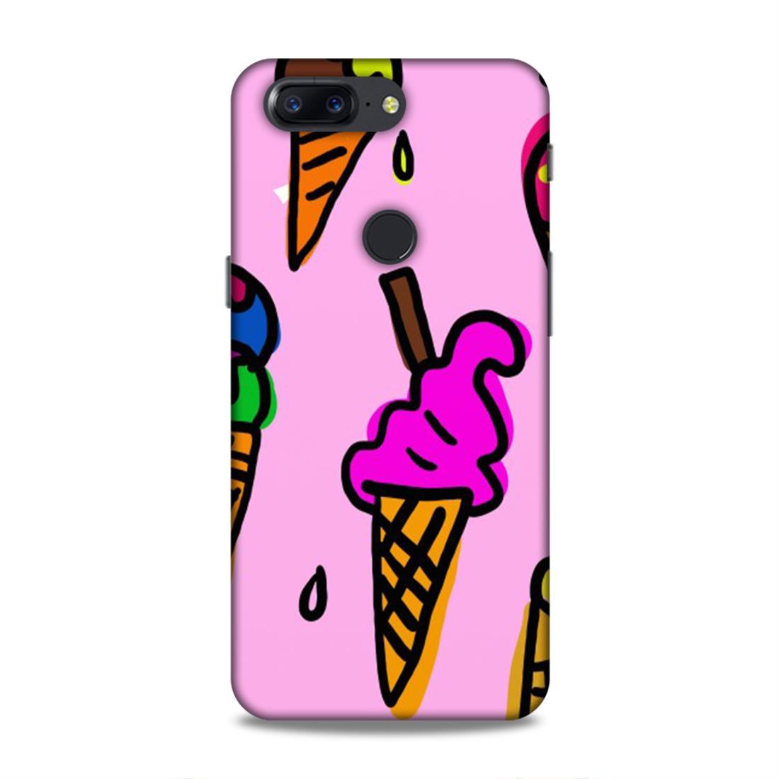 Icecream Pink OnePlus 5T Phone Cover