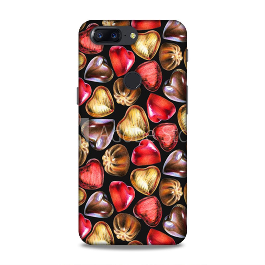 Heart Fruit Pattern OnePlus 5T Phone Cover Case