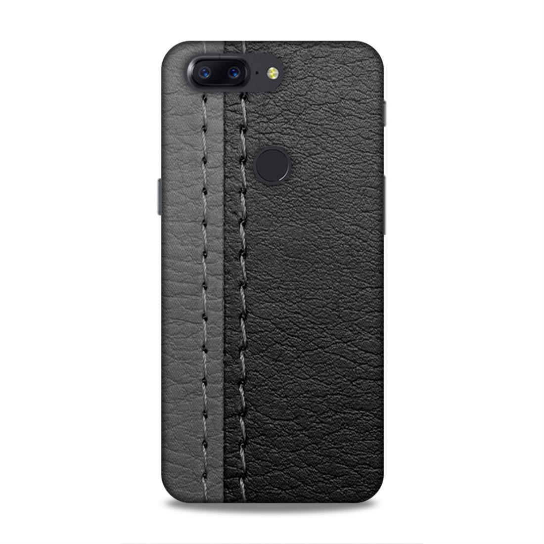 Light Dark Grey OnePlus 5T Mobile Back Cover