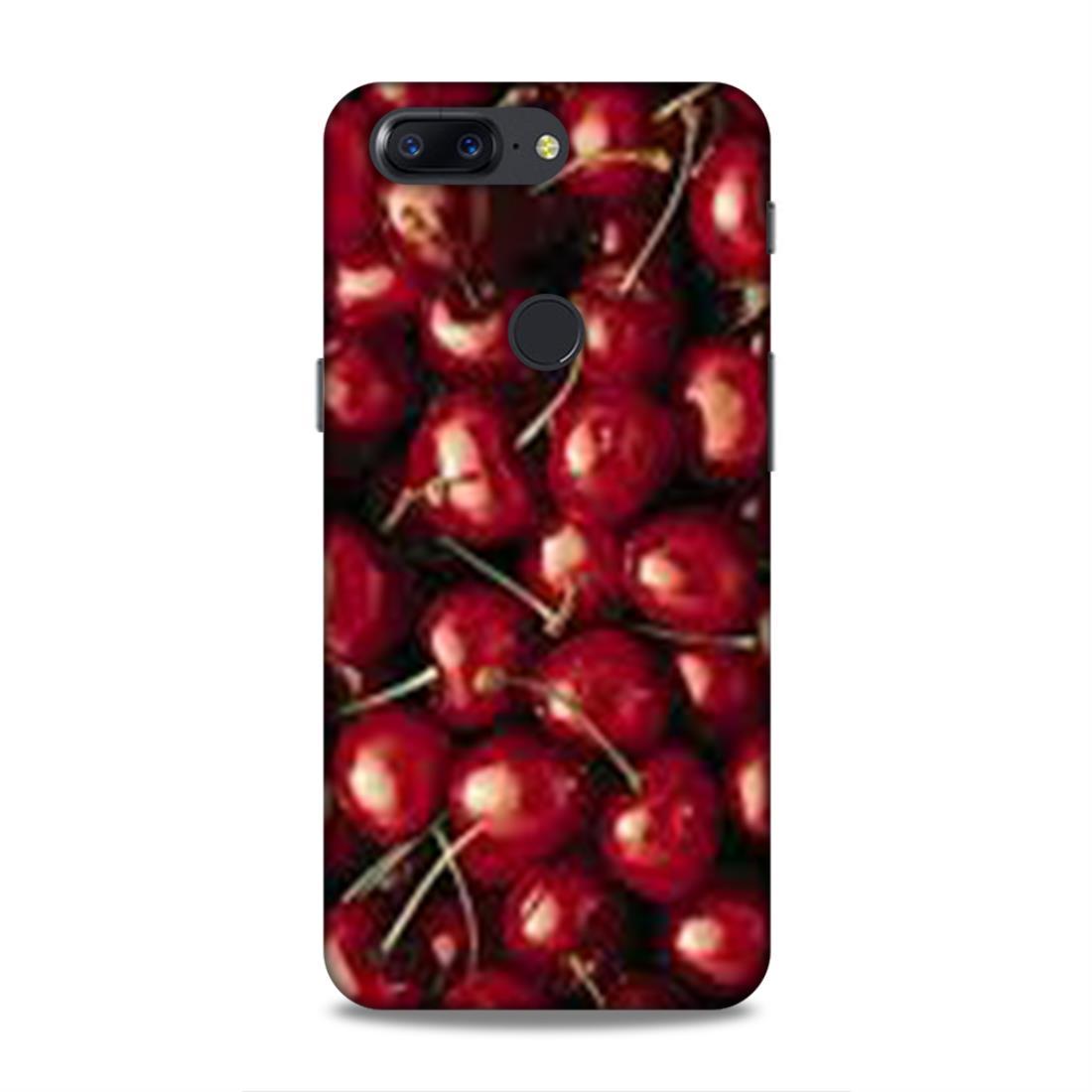 Red Cherry Love OnePlus 5T Mobile Cover Case