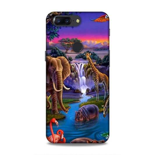 Jungle Art OnePlus 5T Mobile Cover
