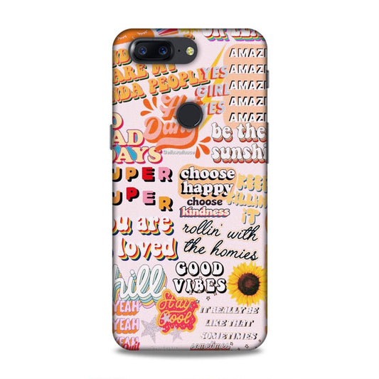 Choose Kindness OnePlus 5T Phone Back Case