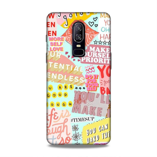 Do It For Your Self OnePlus 6 Mobile Cover