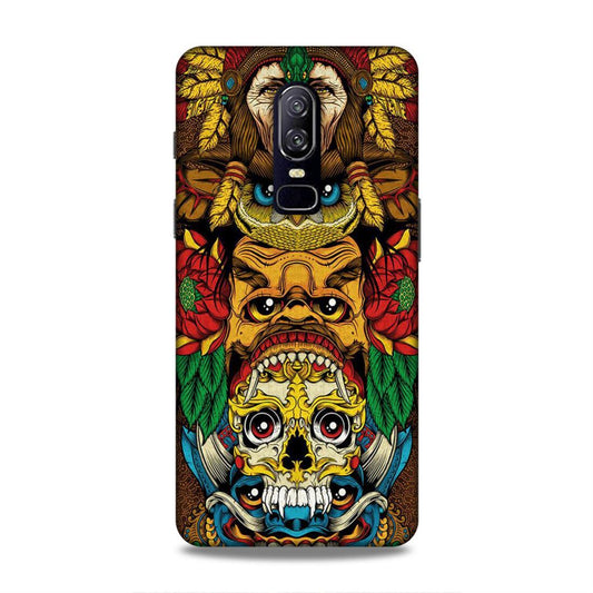 skull ancient art OnePlus 6 Phone Case Cover