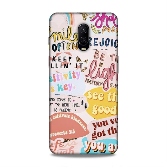 Smile Oftern Art OnePlus 6T Mobile Case Cover
