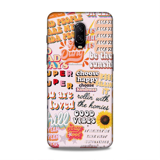 Choose Kindness OnePlus 6T Phone Back Case