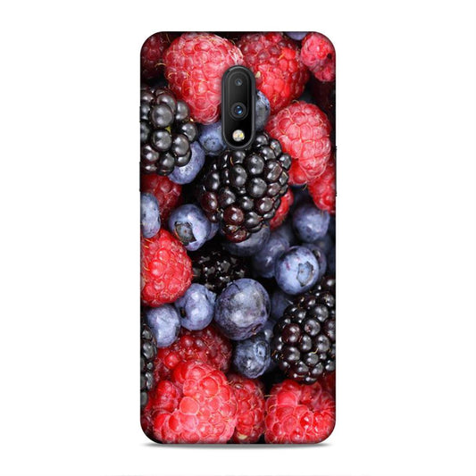 MultiFruits Love OnePlus 7 Mobile Back Case