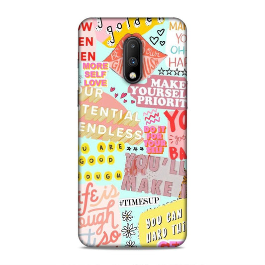 Do It For Your Self OnePlus 7 Mobile Cover