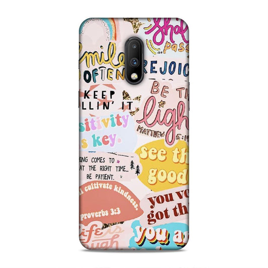 Smile Oftern Art OnePlus 7 Mobile Case Cover