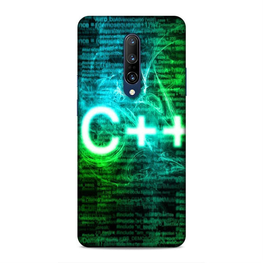 C++ Language OnePlus 7 Pro Phone Back Case