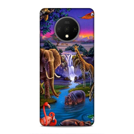 Jungle Art OnePlus 7T Mobile Cover