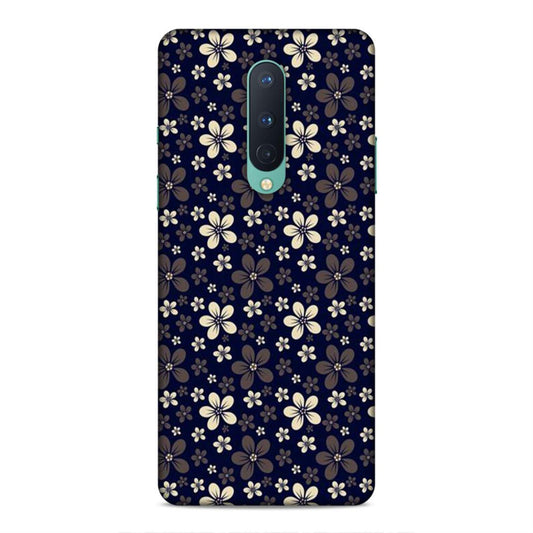 Small Flower Art OnePlus 8 Phone Back Cover