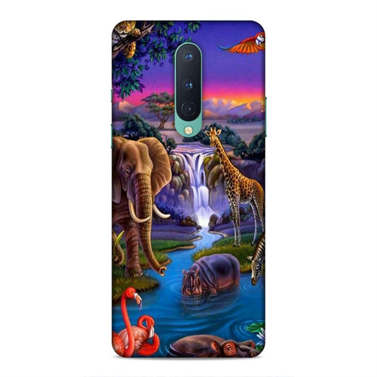 Jungle Art OnePlus 8 Mobile Cover