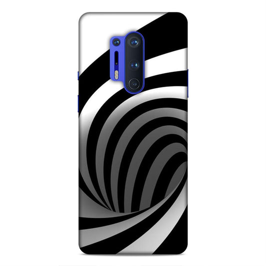 Black And White OnePlus 8 Pro Mobile Cover