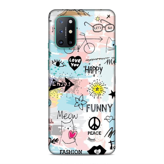 Cute Funky Happy OnePlus 8T Mobile Cover Case