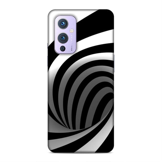 Black And White OnePlus 9 Mobile Cover