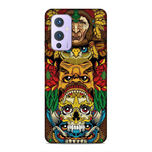 skull ancient art OnePlus 9 Phone Case Cover