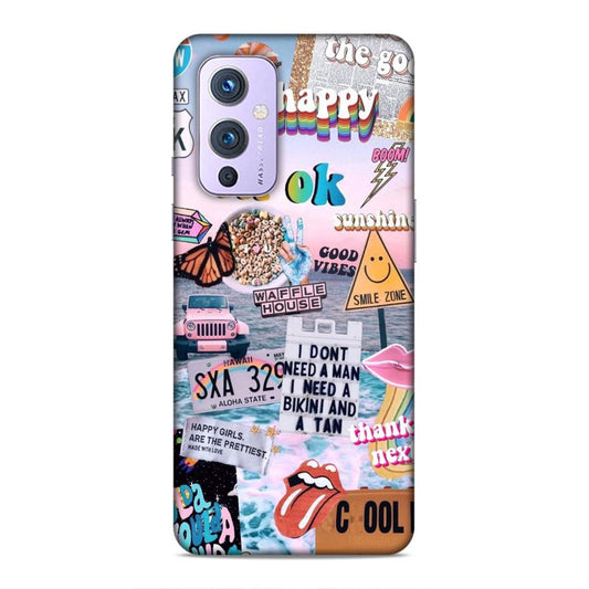 Oh Ok Happy OnePlus 9 Phone Case Cover