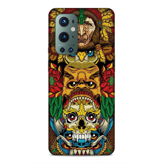 skull ancient art OnePlus 9 Pro Phone Case Cover