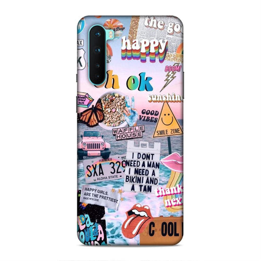Oh Ok Happy OnePlus Nord Phone Case Cover