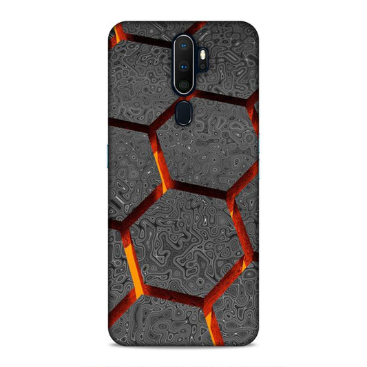 Hexagon Pattern Oppo A11 Phone Case Cover