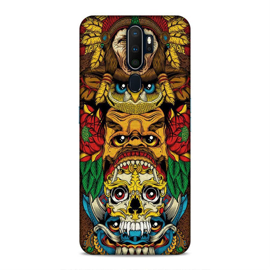 skull ancient art Oppo A11 Phone Case Cover